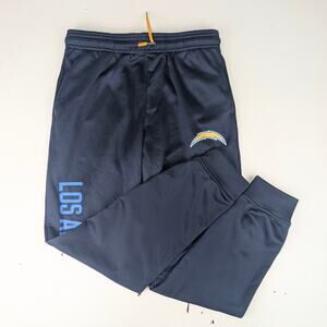 NFL Ultra Game LA Chargers Youth 14-16 Navy Jogger Pants